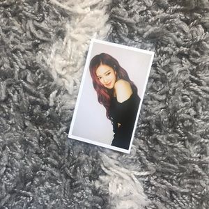 Blackpink rose hard photo card